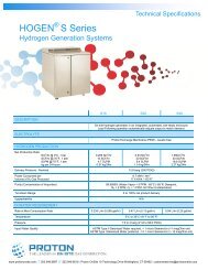 HOGEN S Series - Proton OnSite