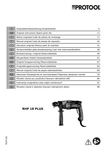 RHP 18 PLUS - Protool GmbH