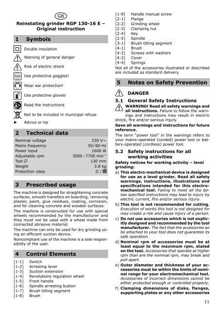 RGP 130-16 E - Protool GmbH