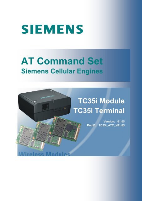 TC35i Module TC35i Terminal