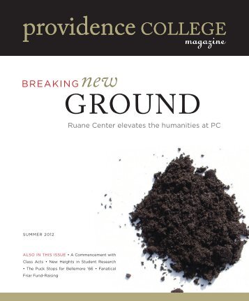 Summer 2012 - Providence College