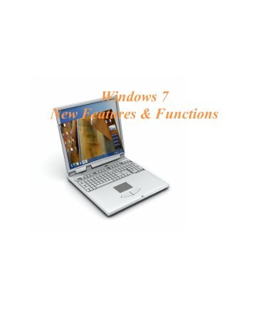 Windows 7 New Features & Functions