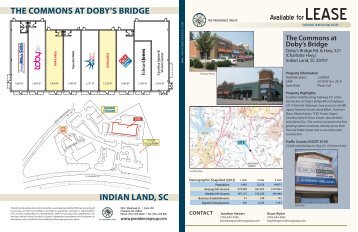 Commons at Dobys Bridge- Flyer 2011.indd - The Providence Group