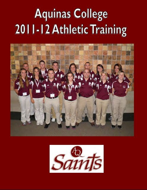 Athletic Training Media Guide (pdf) - Aquinas College