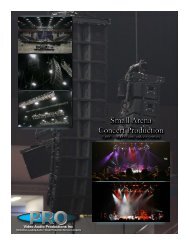 Audio &amp; Video May 2012. - Arena Party Hire