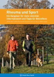 Rheuma und Sport - Aktiv mit Rheuma