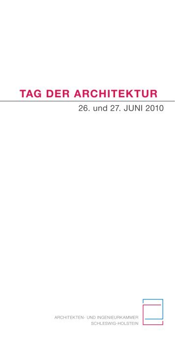 TAG DER ARCHITEKTUR - Architekten