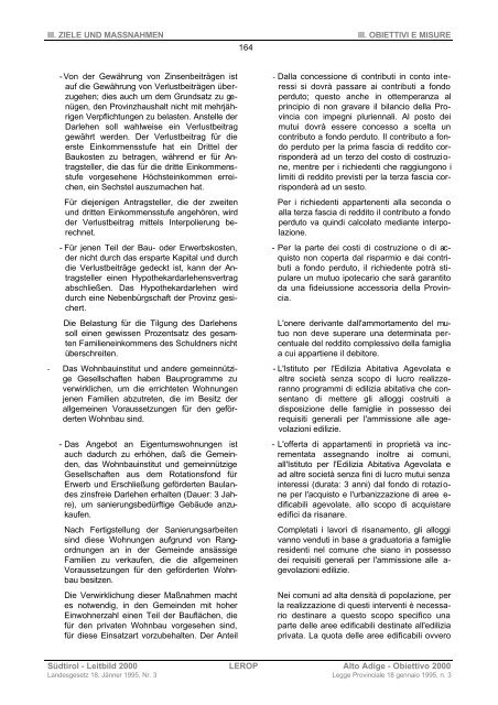 Piano provinciale di sviluppo e coordinamento territoriale LEROP