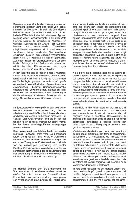 Piano provinciale di sviluppo e coordinamento territoriale LEROP