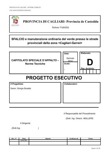 allegato 0037_2012_D pdf - Provincia di Cagliari