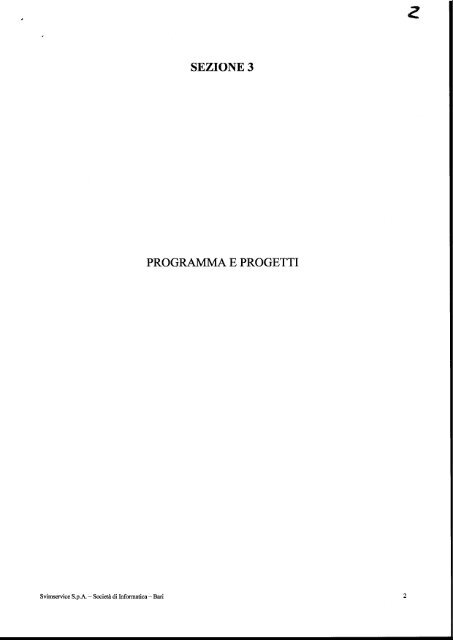 allegato 3 Relazione Previsionale e Programmatica del triennio ...