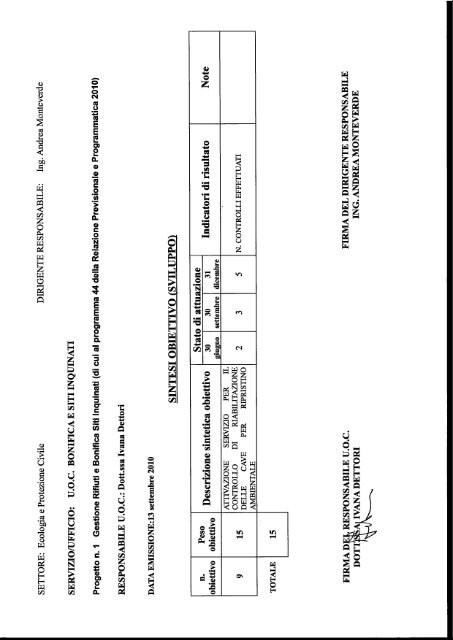 allegato 3 Relazione Previsionale e Programmatica del triennio ...