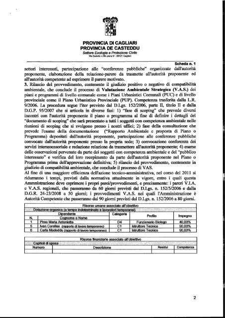 allegato 3 Relazione Previsionale e Programmatica del triennio ...