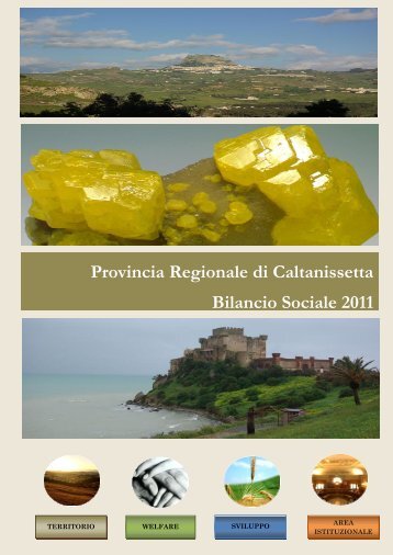 bilancio sociale 2011 - Provincia Regionale di Caltanissetta