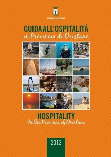 Guida all'ospitalità 2012 - pdf web 12.cdr - Provincia di Oristano