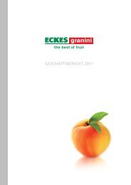 GESCHÄFTSBERICHT 2011 - Eckes-Granini Deutschland GmbH