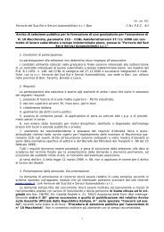 Bando Integrale (.pdf 28 Kb) - Provincia di Taranto