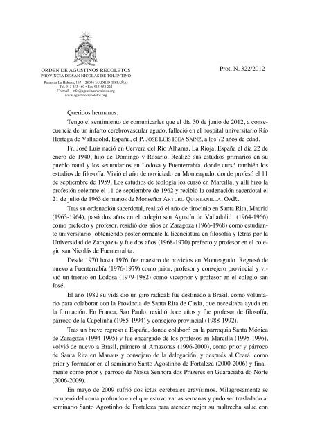 Prot. N. 322/2012 - Provinciasannicolas.org