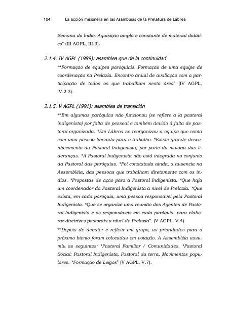 la acciÃ³n misionera con los pueblos indÃ­genas en la prelatura de ...