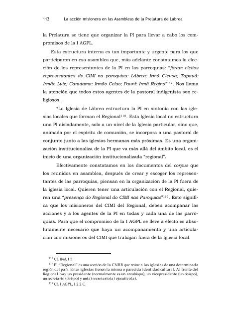 la acciÃ³n misionera con los pueblos indÃ­genas en la prelatura de ...