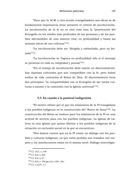 la acciÃ³n misionera con los pueblos indÃ­genas en la prelatura de ...