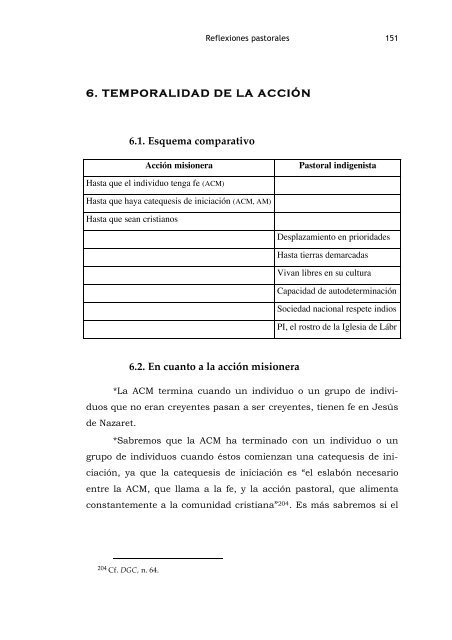 la acciÃ³n misionera con los pueblos indÃ­genas en la prelatura de ...