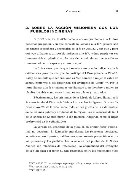 la acciÃ³n misionera con los pueblos indÃ­genas en la prelatura de ...