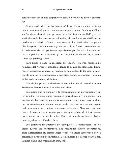 la acciÃ³n misionera con los pueblos indÃ­genas en la prelatura de ...