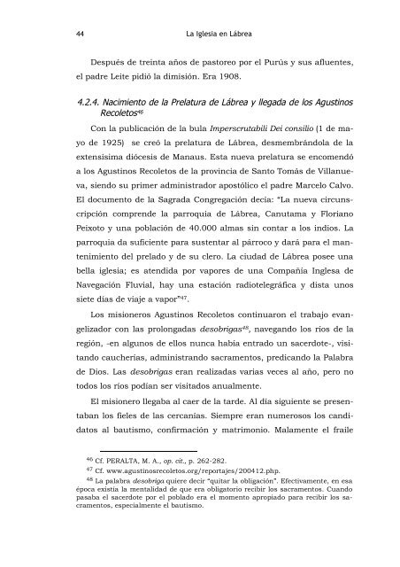 la acciÃ³n misionera con los pueblos indÃ­genas en la prelatura de ...