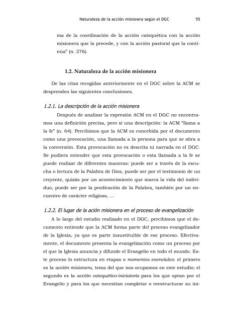 la acciÃ³n misionera con los pueblos indÃ­genas en la prelatura de ...