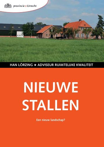 Boekje Stallen - Provincie Utrecht