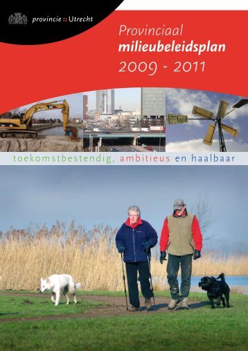 Provinciaal milieubeleidsplan 2009 - Provincie Utrecht