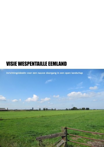 Advies Wespentaille Eemland - Provincie Utrecht