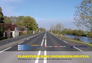 PLANSTUDIE N360 GRONINGEN-DELFZIJL - Provincie Groningen
