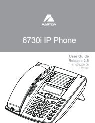 Aastra 6730i - User Guide - ProVu Communications