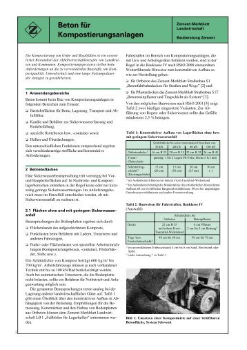 Zement Für Beton zement merkblatt stra 195 enbau s5 Zement Für Beton zement merkblatt stra 195 enbau s5