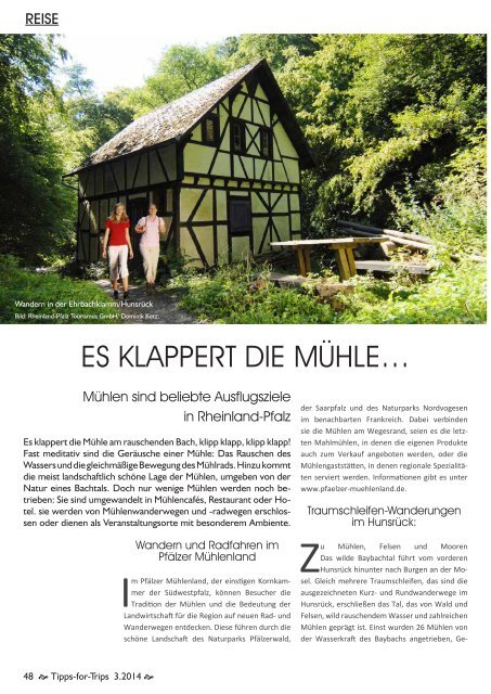 Tipps-for-Trips Reisemagazin 3.2014