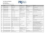 2011 Silver Anvil Results - Public Relations Society of America