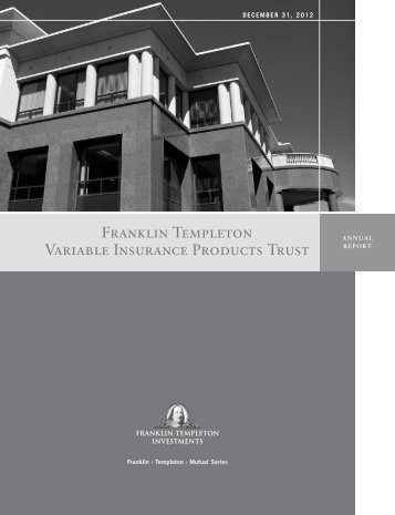franklin templeton variable insurance products trust ... - Prudential