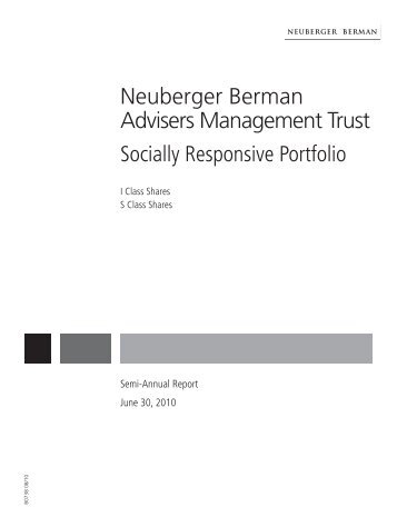 Neuberger Berman Advisers Management Trust - Prudential