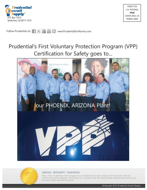 Vol.55 No.1 - Prudential Overall Supply