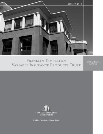 Franklin Templeton Variable Insurance Products Trust - Prudential