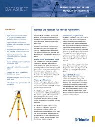 trIMble SPS751 AnD SPS851 MoDUlAr GPS reCeIverS - Accupoint