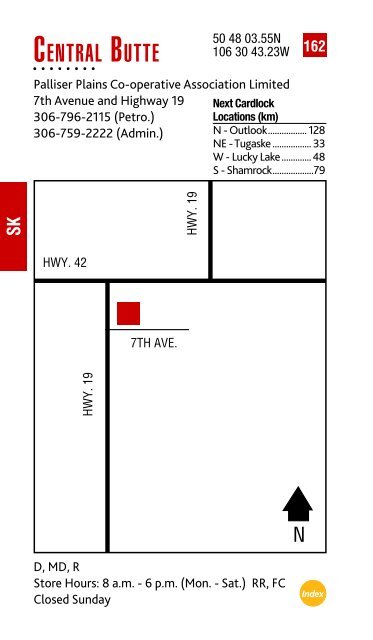 Feb. 2013 Cardlock Location Guide - Co-op Connection