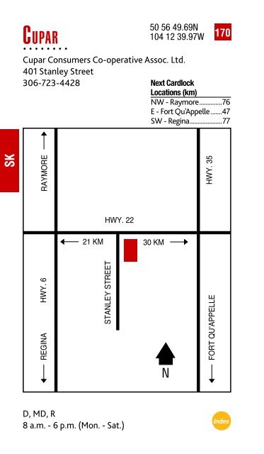 Feb. 2013 Cardlock Location Guide - Co-op Connection