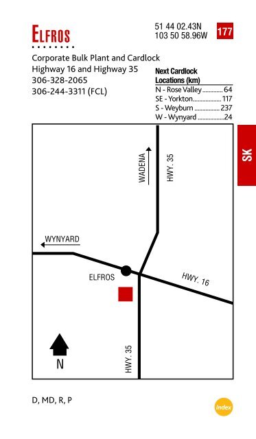 Feb. 2013 Cardlock Location Guide - Co-op Connection