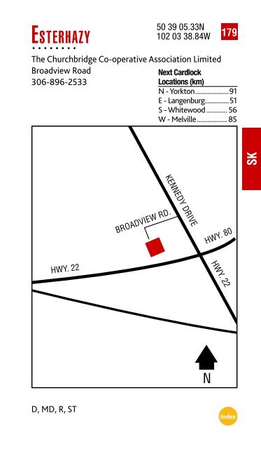 Feb. 2013 Cardlock Location Guide - Co-op Connection