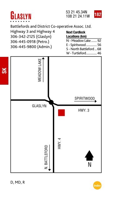 Feb. 2013 Cardlock Location Guide - Co-op Connection