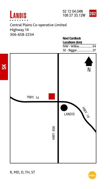 Feb. 2013 Cardlock Location Guide - Co-op Connection