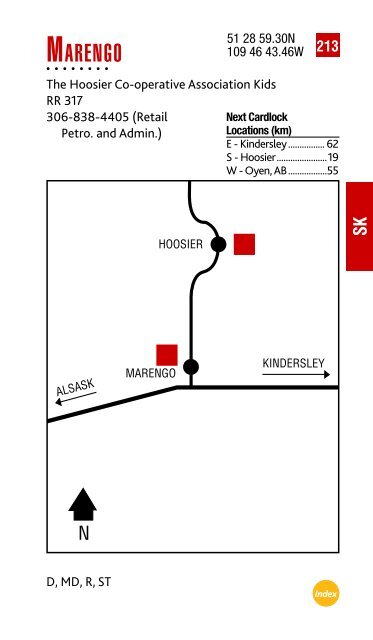 Feb. 2013 Cardlock Location Guide - Co-op Connection